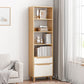Bibliothèque standard bibliothèque scandinave étagère pour le bureau à domicile