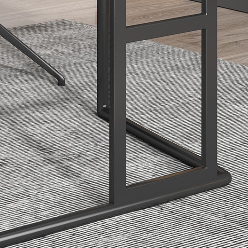 Steinrechteck-Schreibtisch 2-Drawers 23,62 "großer Büroschreibtisch