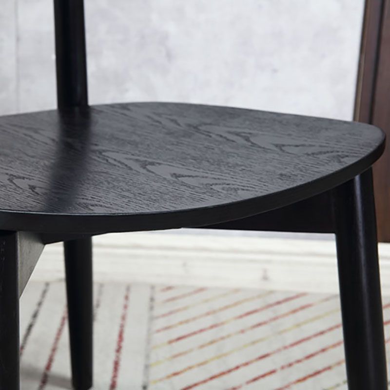 Contemporary Style Wood Dining Chairs Open Back Dining Side Chair (Set of 2) Clearhalo ' kitchen&dining_furn' 'Dining Chairs' 'Dining Tables & Seating' 'dining_chair' 'furn' 'furn_dining_chair' 'Furniture' 'furniture_dining_chair' 'Kitchen & Dining Furniture' 'kitchen' 1200x1200_cddc3356-4637-4617-8206-97e84a45eed7