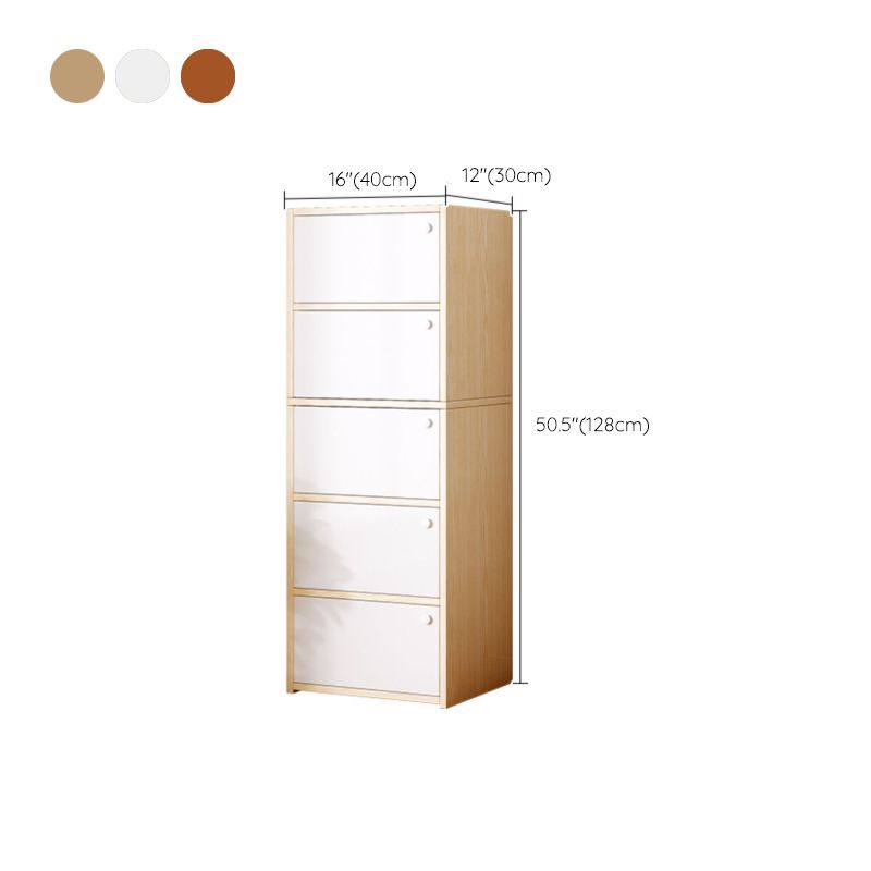 Modern Knobs Handle Storage Cabinet Solid Wood Standard Cabinet Clearhalo 'Cabinets & Chests' 'cabinets_chests' 'furn' 'furn_cabinets_chests' 'Furniture' 'Living Room Furniture' 1200x1200_cdddfa52-6d88-4227-8413-31c59b5bfb3f