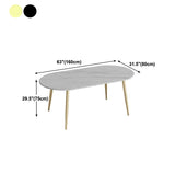 Traditional Luxury Stone Furniture Oval 4 Legs Dining Site Table for Home Clearhalo ' dining_table' 'Dining Tables & Seating' 'Dining Tables' 'furn' 'furn_dining_table' 'Furniture' 'furniture_dining_table' 'Kitchen & Dining Furniture' 'kitchen&dining_furn' 'kitchen' 'kitchen_dining_table' 1200x1200_cddfb98f-7524-476e-99db-403b0a33156e