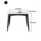 Stone Dining Room Collection Industrial Style Square 4 Legs Furniture for Home Clearhalo ' dining_table' 'Dining Tables & Seating' 'Dining Tables' 'furn' 'furn_dining_table' 'Furniture' 'furniture_dining_table' 'Kitchen & Dining Furniture' 'kitchen&dining_furn' 'kitchen' 'kitchen_dining_table' 1200x1200_cde54ec7-c8eb-4599-a255-d10c625c15af