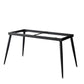 Industrial Dining Table with Black Stone Rectangle Dining Table for Kitchen Clearhalo 'Dining Tables & Seating' 'Dining Tables' 'dining_table' 'furn' 'furn_dining_table' 'Furniture' 'Kitchen & Dining Furniture' 1200x1200_cde8b8e5-b0cd-4f09-bb05-cc0fe795ec0b