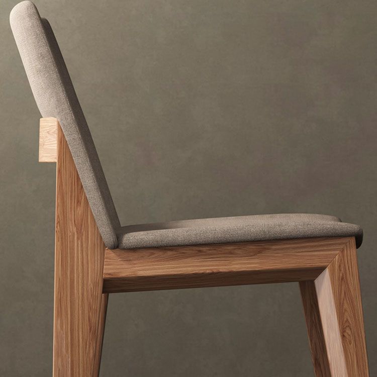 Armless Kitchen Side Chairs Modern Ash Wood Dining Chairs for Dining Room Clearhalo 'Dining Chairs' 'Dining Tables & Seating' 'dining_chair' 'furn' 'furn_dining_chair' 'Furniture' 'furniture_dining_chair' 'Kitchen & Dining Furniture' 1200x1200_cdee1c7a-a07c-4443-b522-2a4d51c6c6c6