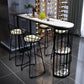 Contemporary Counter Height Set 1/5 Pieces Pub Dining Set for Dining Room