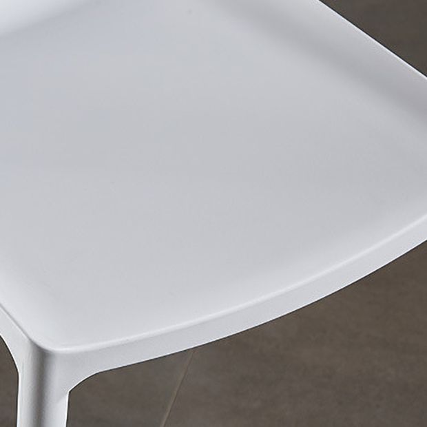 Modern Dining and Accent Chairs Indoor-Outdoor Plastic Open Back Side Chair Clearhalo ' kitchen&dining_furn' 'Dining Chairs' 'Dining Tables & Seating' 'dining_chair' 'Furniture' 'furniture_dining_chair' 'Kitchen & Dining Furniture' 'kitchen' 1200x1200_cdf10dc5-5860-4eec-b9e5-e96df057f6bb