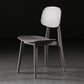 Silla lateral de plástico silla lateral de comedor contemporáneo de espalda para el hogar