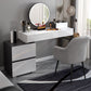 Modern 28.94" H Vanity Dressing Table Set 4 Drawers White Dresser with Stool Clearhalo 'Bedroom Furniture' 'furn' 'furn_makeup_vanities' 'Furniture' 'Makeup Vanities' 'makeup_vanities' 1200x1200_cdf31445-abba-4286-aa59-9417dff7317e