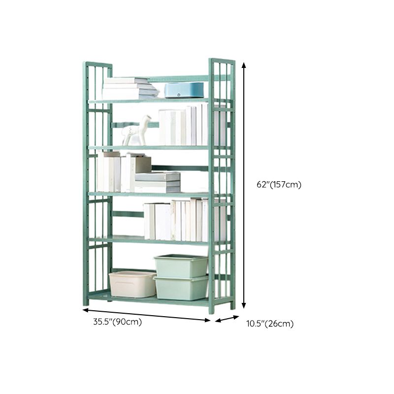 Etagere Modern Bookshelf Open Wooden Shelf Bookcase for Study Room
