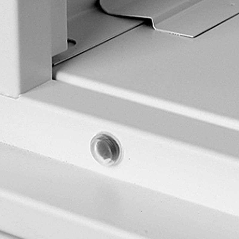 Scharnierende garderobe kast eigentijdse metalen garderobe armoire voor thuis