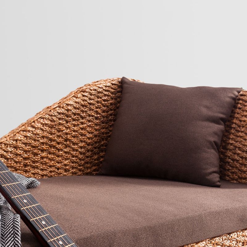 Farmhouse Style Chaise Lounge Chair Rattan Chair for Bedroom Clearhalo 'Chairs & Seating' 'Chaise Lounge' 'chaise_lounge' 'furn' 'furn_chaise_lounge' 'Furniture' 'Living Room Furniture' 1200x1200_cdfa218c-27b6-4ee7-9b9c-7c94880d326f