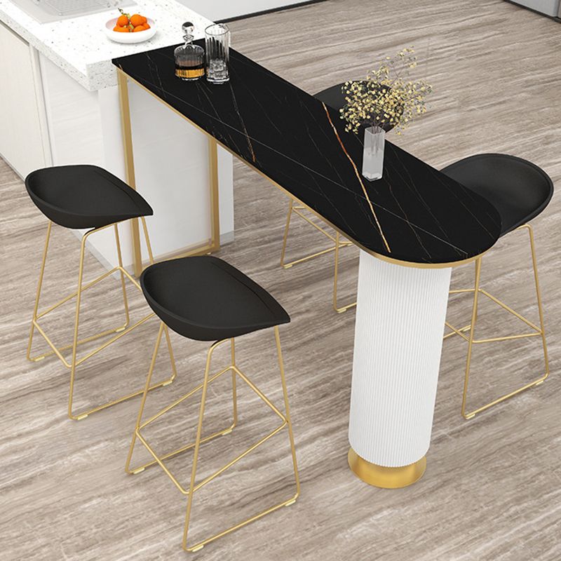 Specialty Bar Table Bar Height Contemporary Pub Table for Indoor Clearhalo 'Bar Furniture' 'Bar Tables' 'bar_tables' 'furn' 'furn_bar_tables' 'Furniture' 'Kitchen & Dining Furniture' 1200x1200_cdfe6113-436e-4cd4-b54d-03c476ba3640