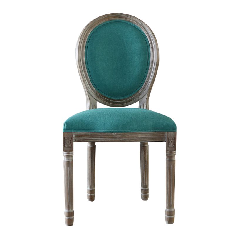 Country Style Dining Chair King Louis Back Side Chair with Wood Legs for Home Use Clearhalo ' kitchen&dining_furn' 'Dining Chairs' 'Dining Tables & Seating' 'dining_chair' 'furn' 'furn_dining_chair' 'Furniture' 'furniture_dining_chair' 'Kitchen & Dining Furniture' 'kitchen' 1200x1200_ce0222db-c916-4173-abfa-e383903c5855