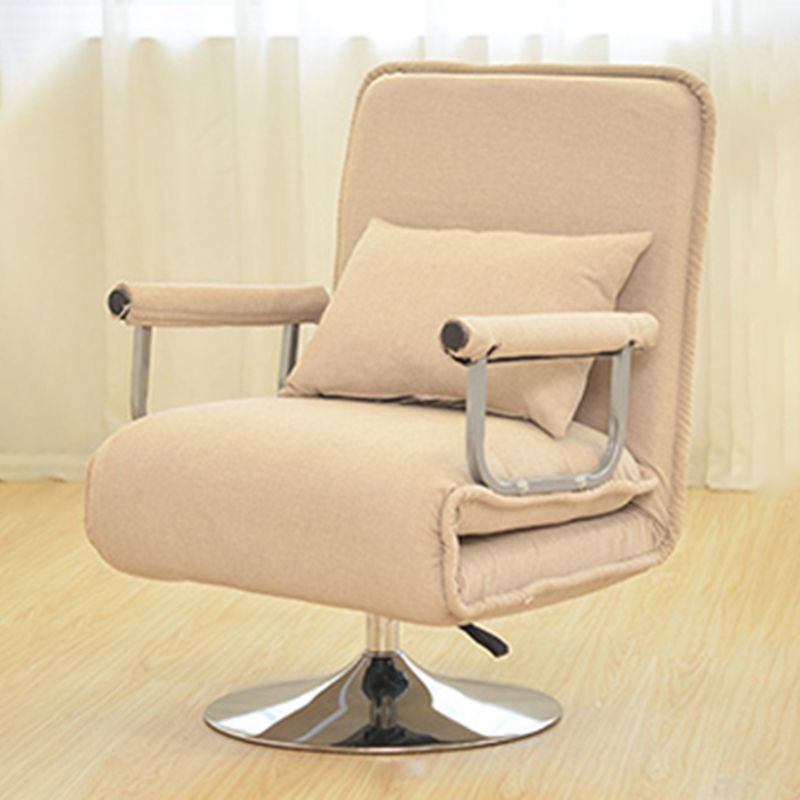 Convertible Chair 27.55" L x 23.62" W x 44.88" H Swivel Armchair for Living Room Clearhalo 'Accent Chairs' 'accent_chairs' 'Chairs & Seating' 'furn' 'furn_accent_chairs' 'Furniture' 'Living Room Furniture' 1200x1200_ce0281da-b7c4-441d-98b6-536b3e7a0d1c