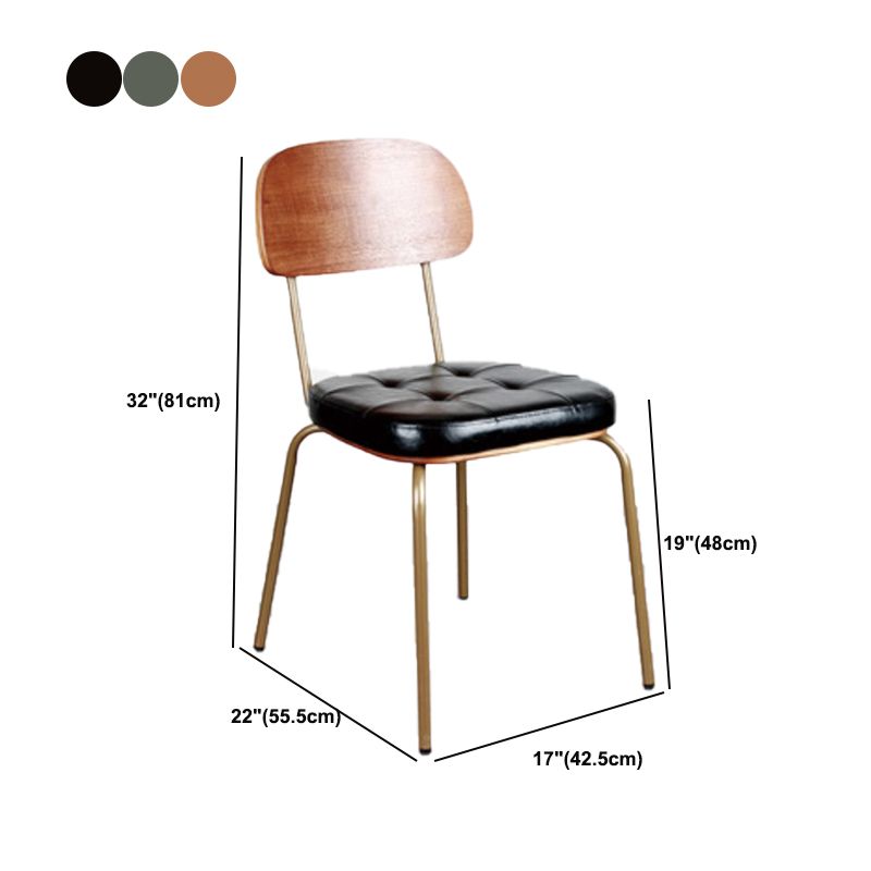 21.85" Wide Industrial Style Single Sofa Chair Basic Four Leg Fixed Back Arm Chair Clearhalo 'Accent Chairs' 'accent_chairs' 'Chairs & Seating' 'furn' 'furn_accent_chairs' 'Furniture' 'Living Room Furniture' 1200x1200_ce044193-fe1a-48c2-9a81-236ad5d248ef