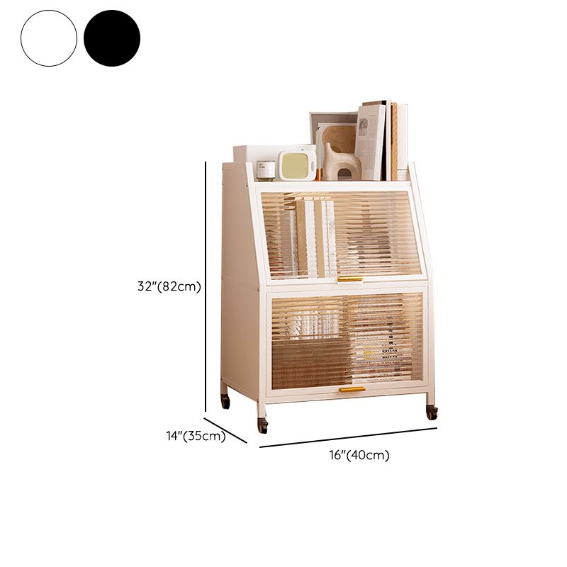 Metal Closed Back Standard Bookshelf Shelves Included Bookcase Clearhalo 'Bookcases' 'furn' 'furn_bookcases' 'Furniture' 'Office Furniture' 1200x1200_ce0928e7-c65d-48ad-9a7a-9fe965fff0dc