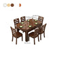 Dining Room Dinner Table 4 Legs Rubberwood Round Dining Table Clearhalo 'Dining Tables & Seating' 'Dining Tables' 'dining_table' 'furn' 'furn_dining_table' 'Furniture' 'Kitchen & Dining Furniture' 1200x1200_ce099cdd-e439-4108-bd7e-13391be455df