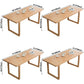 Rectangle Wooden Table in Nature Modern Pine Table with Double Pedestal Clearhalo ' dining_table' 'Dining Tables & Seating' 'Dining Tables' 'furn' 'furn_dining_table' 'Furniture' 'furniture_dining_table' 'Kitchen & Dining Furniture' 'kitchen&dining_furn' 'kitchen' 'kitchen_dining_table' 1200x1200_ce0c353f-c201-4f88-8d1f-da72ba368380