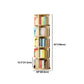 Scandinavian Style Bookshelf Closed Back Solid Wood Bookcase for Home Office Clearhalo 'Bookcases' 'furn' 'furn_bookcases' 'Furniture' 'furniture_bookcases' 'Office Furniture' 1200x1200_ce0c7ac9-07ac-477c-b937-d88f709cb26f