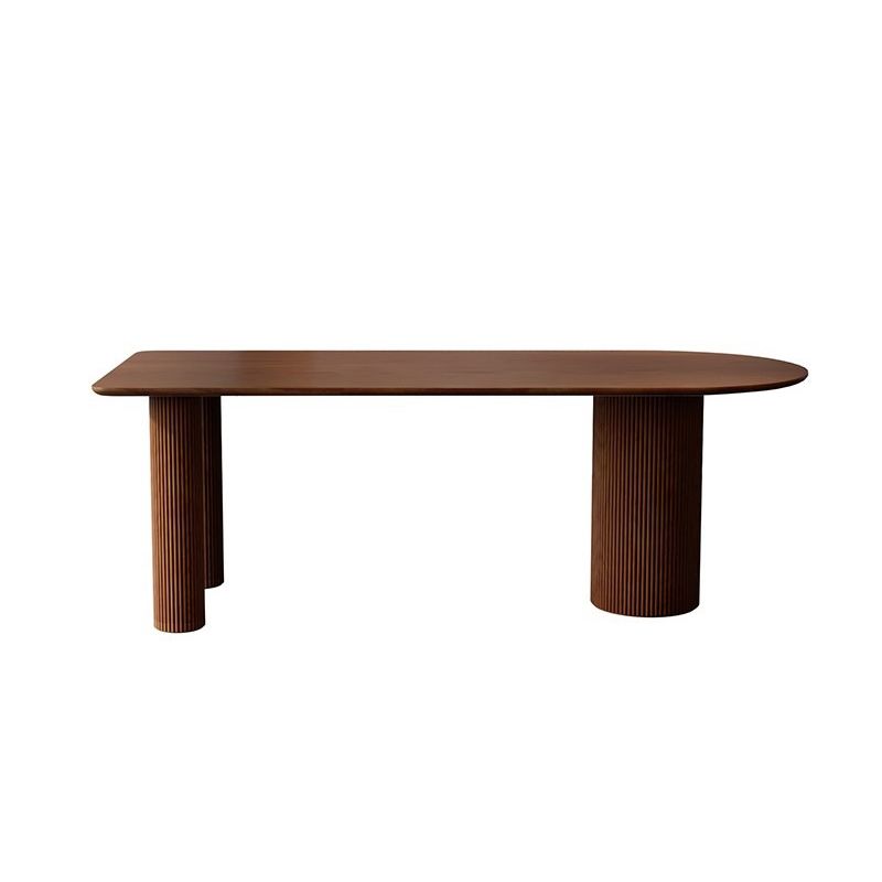 Modern Free Form Dining Table for Home Solid Wood Dinette Table Clearhalo 'Dining Tables & Seating' 'Dining Tables' 'dining_table' 'furn' 'furn_dining_table' 'Furniture' 'Kitchen & Dining Furniture' 1200x1200_ce110b88-fda4-4d48-a863-7979c84e8d5d