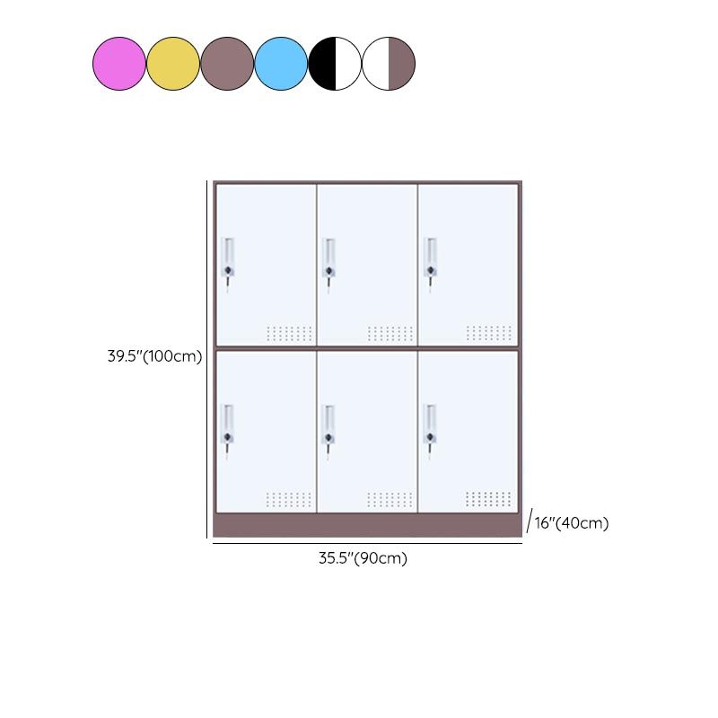 Modern Non-Hanging Armoire with Hinged Doors Matte Finish Storage Cabinet Clearhalo 'Armoires & Wardrobes' 'armoires_wardrobes' 'Bedroom Furniture' 'furn' 'furn_armoires_wardrobes' 'Furniture' 1200x1200_ce171126-a3e2-4c21-ba8d-7a2911ded948