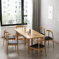 Contemporary 1/2/7 Pieces Dining Set with Solid Wood Table Dining Furniture Clearhalo 'Dining Room Sets' 'Dining Tables & Seating' 'dining_room_set' 'furn' 'furn_dining_room_set' 'Furniture' 'furniture_dining_room_set' 'Kitchen & Dining Furniture' 'kitchen&dining_furn' 'kitchen' 1200x1200_ce18737d-3349-4369-bb37-766f4d788140