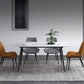 Industrial Home Sintered Stone Dining Table 4 Legs Carbon Steel Base Rectangle Table Clearhalo ' dining_table' 'Dining Tables & Seating' 'Dining Tables' 'furn' 'furn_dining_table' 'Furniture' 'furniture_dining_table' 'Kitchen & Dining Furniture' 'kitchen&dining_furn' 'kitchen' 'kitchen_dining_table' 1200x1200_ce19d8d5-61c2-4a9e-9cd7-0ac22240a687