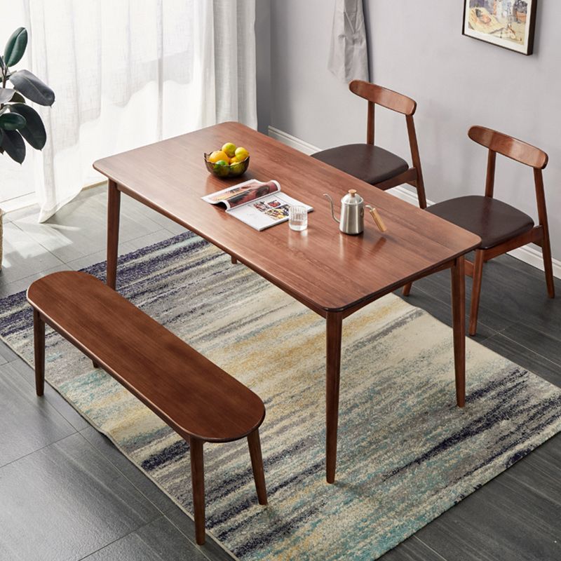 17.7" H Solid Wood Seating Bench Modern Ottoman Bench with Legs Clearhalo 'Benches' 'Chairs & Seating' 'furn' 'furn_benches' 'Furniture' 'Living Room Furniture' 1200x1200_ce1bbde2-033b-451e-afbc-207d39dcdd2f