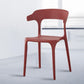 Contemporary Plastic Patio Dining Side Chair Open Back Stacking Side Chair Clearhalo 'Dining Chairs' 'Dining Tables & Seating' 'dining_chair' 'furn' 'furn_dining_chair' 'Furniture' 'furniture_dining_chair' 'Kitchen & Dining Furniture' 1200x1200_ce1d0fc2-542a-4980-b5a1-6e41a558def3