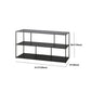 Contemporary Metal Shelf Bookcase Black Etagere Book Shelf for Study Room Clearhalo 'Bookcases' 'furn' 'furn_bookcases' 'Furniture' 'Office Furniture' 1200x1200_ce1e0e80-d786-4bf3-8d70-1d00f389d854