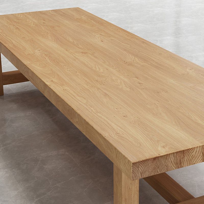 Pine Wood Contemporary Dining Set 1/9 Pcs Dinette Set for Home