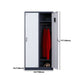 Contemporary Style Home Wardrobe Steel Wardrobe Closet with Doors