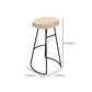 Ensemble de Table de Bar moderne, 1/2/3 pièces, ensemble de bistro rectangulaire en bois massif pour l'intérieur