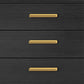 Glam TV Media Stand 16" W Wood Enclosed Storage TV Stand Console with Drawers Clearhalo 'furn' 'furn_tv_stands_entertainment_centers' 'Furniture' 'Living Room Furniture' 'TV Stands & Entertainment Centers' 'TV Stands & Media Storage Furniture' 'tv_stands_entertainment_centers' 1200x1200_ce2d5d80-e8a6-4ad8-9bb8-4de3f32f3aff
