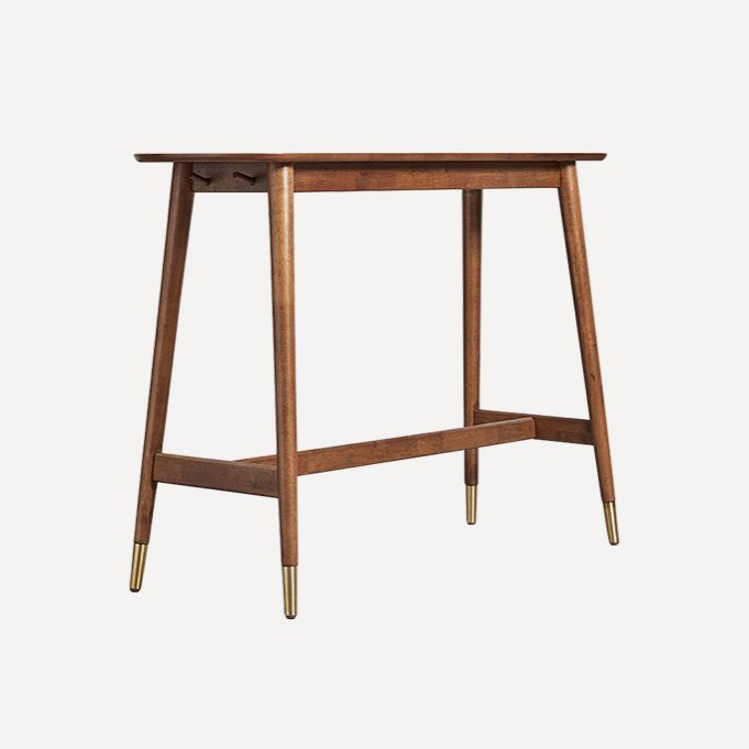 Industrial 40.7"H Bar Table Natural Wood Specialty Top Bistro Table for Living Room Clearhalo 'Bar Furniture' 'Bar Tables' 'bar_tables' 'furn' 'furn_bar_tables' 'Furniture' 'furniture_bar_tables' 'Kitchen & Dining Furniture' 'kitchen&dining_furn' 'kitchen' 1200x1200_ce337d30-708f-4cd3-9556-ac4d197fcb43