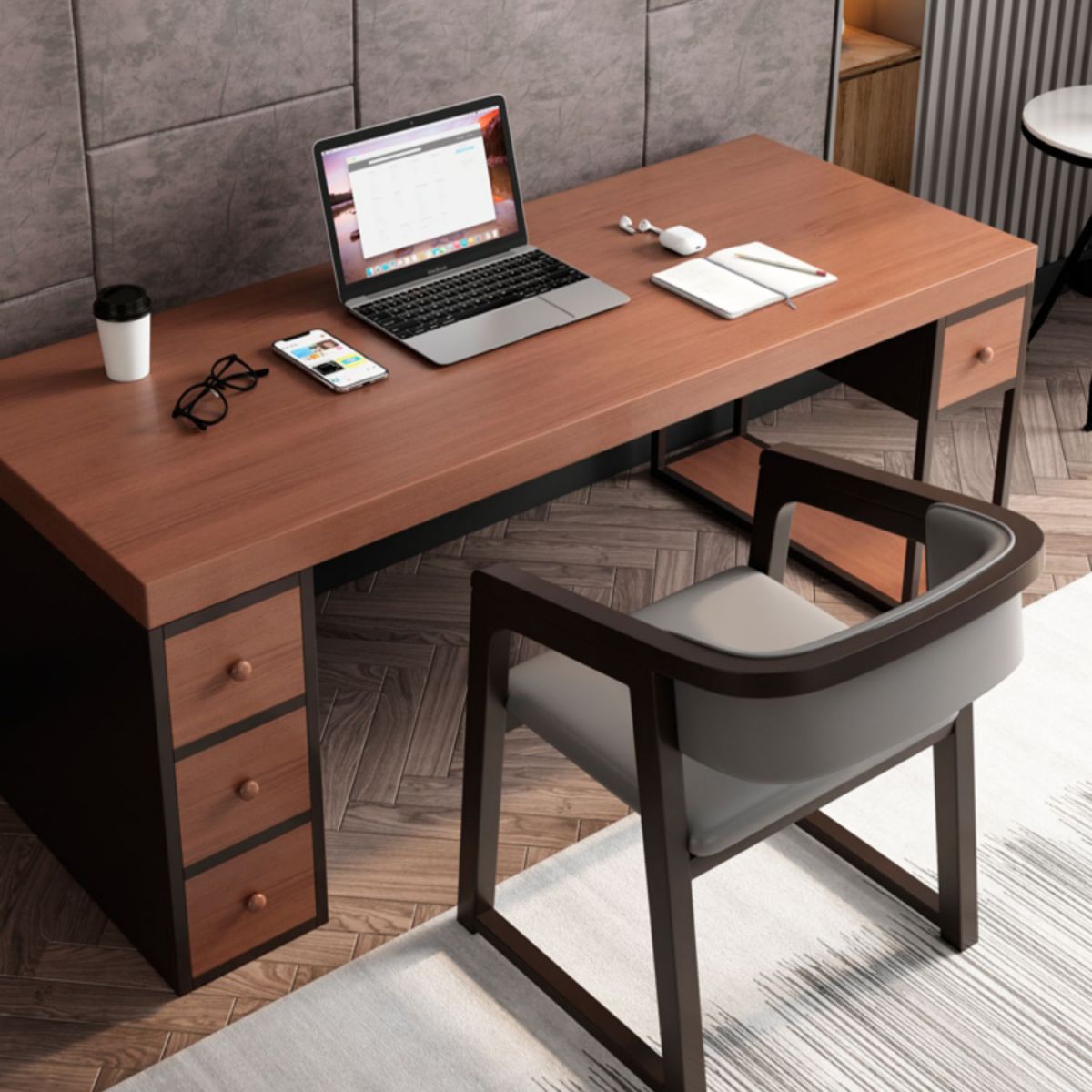 Modern Style Dining Chairs Solid Wood Side Chairs for Dining Room Clearhalo 'Dining Chairs' 'Dining Tables & Seating' 'dining_chair' 'furn' 'furn_dining_chair' 'Furniture' 'furniture_dining_chair' 'Kitchen & Dining Furniture' 1200x1200_ce339fb6-e39b-4322-8504-f9a974c85e95