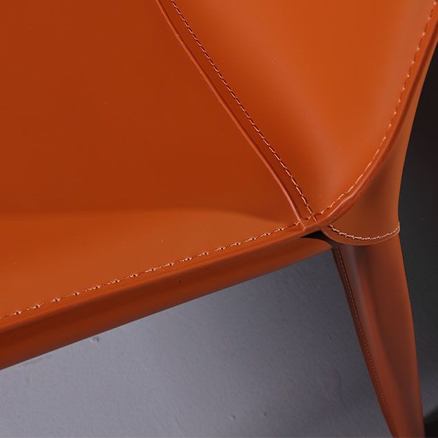 Contemporary Style Dining Chairs Armless Metal Side Chairs for Kitchen Clearhalo ' kitchen&dining_furn' 'Dining Chairs' 'Dining Tables & Seating' 'dining_chair' 'furn' 'furn_dining_chair' 'Furniture' 'furniture_dining_chair' 'Kitchen & Dining Furniture' 'kitchen' 1200x1200_ce35d164-e50e-4632-a9f4-f73b2ff5c713