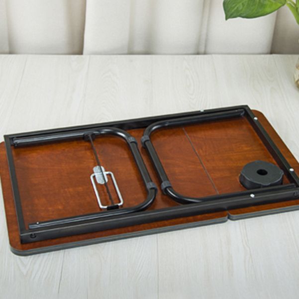 Rectangular Writing Desk Artificial Wood Top Folding Office Desk with Metal Legs Clearhalo 'furn' 'furn_office_desk' 'Furniture' 'Office Desks' 'Office Furniture' 'office_desk' 1200x1200_ce3c0492-6d7e-4494-baae-297b96ac3bde