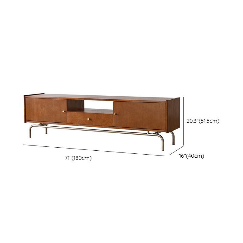 Modern TV Console Solid Wood Media Console TV Stand with Drawer Clearhalo 'furn' 'furn_tv_stands_entertainment_centers' 'Furniture' 'Living Room Furniture' 'TV Stands & Entertainment Centers' 'TV Stands & Media Storage Furniture' 'tv_stands_entertainment_centers' 1200x1200_ce3cceb0-a818-4390-af99-755d27bd0fed