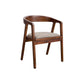 Dining Room Arm Dining Chair Home Pine Wood Open Back Dining Chair Clearhalo 'Dining Chairs' 'Dining Tables & Seating' 'dining_chair' 'furn' 'furn_dining_chair' 'Furniture' 'Kitchen & Dining Furniture' 1200x1200_ce40b7ff-c160-4920-aea4-5af7bd35f793