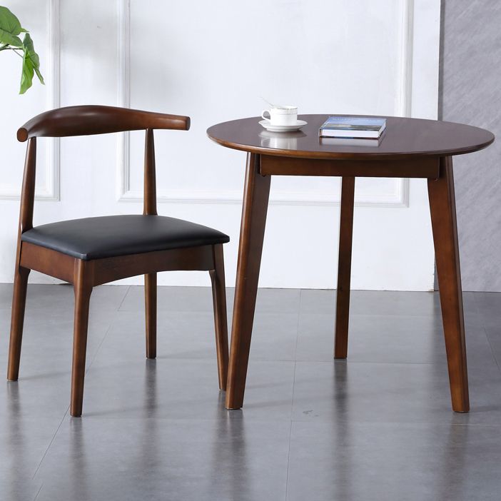 Modern Style Solid Wood Dining Table Round Table with 3 Legs for Home Use Clearhalo ' dining_table' 'Dining Tables & Seating' 'Dining Tables' 'furn' 'furn_dining_table' 'Furniture' 'furniture_dining_table' 'Kitchen & Dining Furniture' 'kitchen&dining_furn' 'kitchen' 'kitchen_dining_table' 1200x1200_ce416935-83e3-4842-baf2-ee9395e625dc