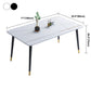 Traditional Luxury Rectangle Dining Table Sintered Stone Table with 4 Black Legs Clearhalo ' dining_table' 'Dining Tables & Seating' 'Dining Tables' 'furn' 'furn_dining_table' 'Furniture' 'furniture_dining_table' 'Kitchen & Dining Furniture' 'kitchen&dining_furn' 'kitchen' 'kitchen_dining_table' 1200x1200_ce41cb38-1f8a-46a2-9444-6ed6f982bcf9