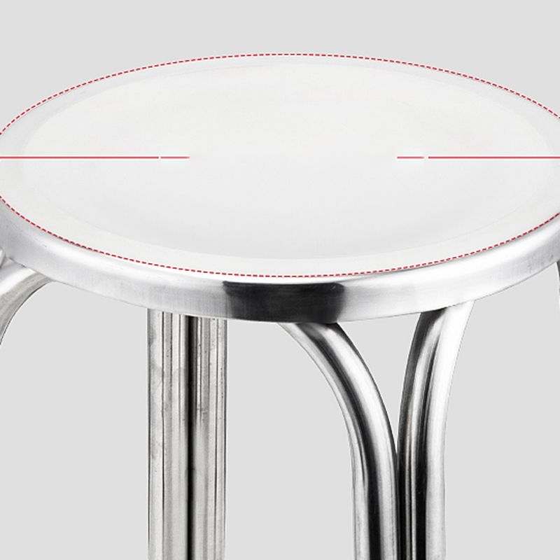 Round Modern Standard Leather Water Resistant Standard for Drawing Room Clearhalo 'furn' 'furn_ottomans_poufs' 'Furniture' 'Living Room Furniture' 'Ottomans & Poufs' 'ottomans_poufs' 1200x1200_ce42011f-dc66-4682-88aa-6da650885b3b