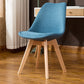 Contemporary Style Dining Room Chairs Solid Armless Chairs with Wooden Legs Clearhalo ' kitchen&dining_furn' 'Dining Chairs' 'Dining Tables & Seating' 'dining_chair' 'Furniture' 'furniture_dining_chair' 'Kitchen & Dining Furniture' 'kitchen' 1200x1200_ce43a467-7ab4-4115-83dd-70a9451e9f7f
