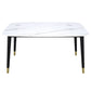 Stone Table Contemporary Style Rectangle Dining Site Table with 4 Legs Clearhalo ' dining_table' 'Dining Tables & Seating' 'Dining Tables' 'furn' 'furn_dining_table' 'Furniture' 'furniture_dining_table' 'Kitchen & Dining Furniture' 'kitchen&dining_furn' 'kitchen' 'kitchen_dining_table' 1200x1200_ce43bb73-87bb-4e0e-8f5b-ba13a42e6b4f