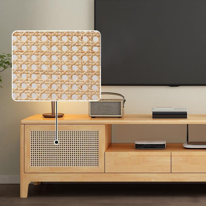 Solid Wood TV Media Console Contemporary TV Console with Drawers Clearhalo 'furn' 'furn_tv_stands_entertainment_centers' 'Furniture' 'Living Room Furniture' 'TV Stands & Entertainment Centers' 'TV Stands & Media Storage Furniture' 'tv_stands_entertainment_centers' 1200x1200_ce4b7ca0-7591-4925-9cc6-29253503034d