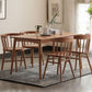Industrial Side Chair Wood Windsor Back Dining Room Chair for Home