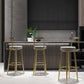 Nordic Bar-stool Round Seat Counter Bar Stool with Metal Legs for Home Use Clearhalo 'Bar Furniture' 'Bar Stools' 'bar_stools' 'furn' 'furn_bar_stools' 'Furniture' 'Kitchen & Dining Furniture' 1200x1200_ce4e43fc-ee3d-4f94-b8b0-80002c283ebb