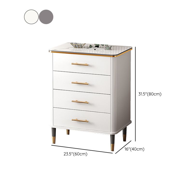 Classic Glam Lingerie Chest Vertical Marble Storage Chest with Drawers for Bedroom Clearhalo 'Bedroom Furniture' 'Dressers & Chests' 'dressers_chests' 'furn' 'furn_dressers_chests' 'Furniture' 1200x1200_ce4f0bd6-8c95-44c5-8a06-ae5013e4795d