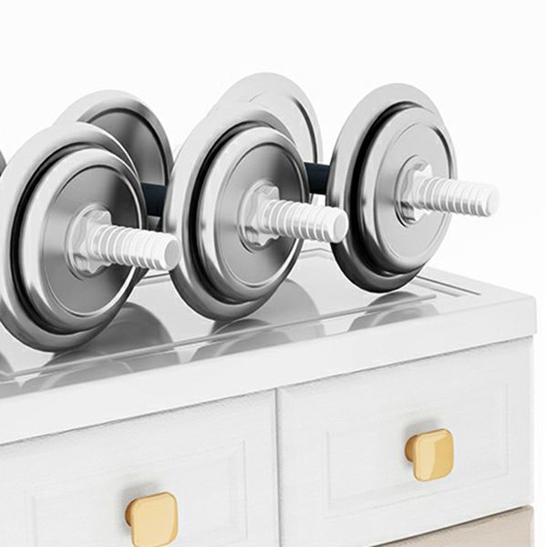 Non-Hanging Armoire with Legs Modern Storage Cabinet with Drawer